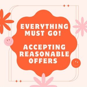 Everything must go!!!!